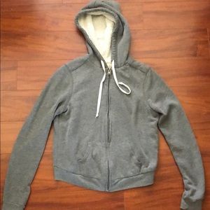 FREE CROPPED FURRY JACKET